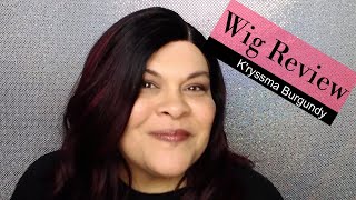 She'S Cute! | K'Ryssma Burgundy Wig | Affordable Amazon Wig