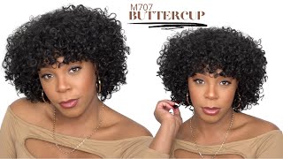 Bobbi Boss Synthetic Hair Deep Part Wig - M707 Buttercup --/Wigtypes.Com