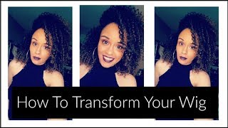 How To Transform Your Synthetic Wig | Feat. Outre 3C Whirly Dr30