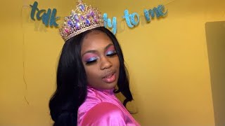 Seraphine: Outré Melted Hairline Synthetic Hd Lace Front Wig Review /Grwm 30Th Birthday
