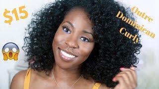 Most Affordable Curly Synthetic Wig ~ Outre Dominican Curly Tutorial| Pieces Of Onye