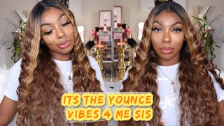 New Outre Odessa Crimp Hd Lace Wig| Under $30??!!| Kennysweets