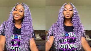 Watch Me Style Lavender Lace Wig | Celie Hair