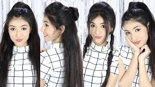 Beautiful & Easy Hairstyle For School, College, Party, Wedding | Best Hairstyles For Long Hair