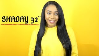 Outre Perfect Hairline Synthetic Lace Wig - Shaday 32 (13X6 Lace Frontal) --/Wigtypes.Com