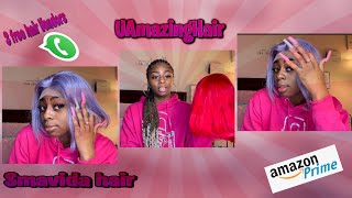 Beauty On A Budget : Cheap Amazon Wig Unboxing ++ 3 Hair Vendor Giveaway ‼️ | Absolutely Mir
