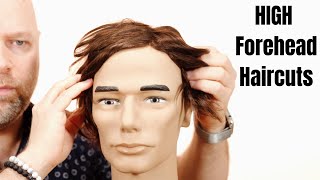 The Best Haircuts For High Foreheads - Thesalonguy