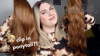 I Tried Out Fake Ponytails & Wigs | Lullabellz First Impressions & Review