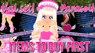 Items You Should Buy First In The Valentines Day Update 2021| Roblox Royale High