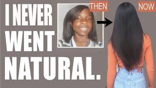 My Full Relaxed Hair Growth Journey & Exactly How I Did It (With Pictures)