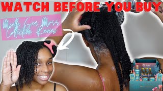 Mielle'S Sea Moss Collection Honest Review (Very Detailed) | Anti-Shedding Collection | 4C Wash