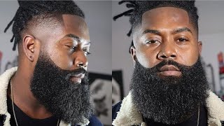 Most Amazing Haircuts And Beard Styles Transformation For Black Men For 2022 |