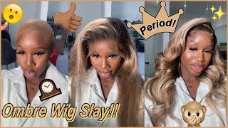 #Elfinhair Review Look At This Ombre Lace Wig Install | Detailed Wig Tutorial | Period~