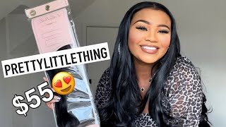 Affordable Luxury Clip In Extensions 22” $55! | Install + Review | Pretty Little Thing X Lullabellz