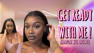Grwm: Affordable Amazon Wig Install Ft. Gelbive Hair