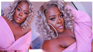Blonde Bob Melt!! || Under $50! || Outre Perfect Hairline Mailyn