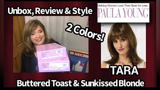New Wig Review Tara From Paula Young Wigs  Compare Two Colors  Live Unboxing, Review & Styling