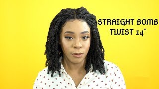 Outre Synthetic Twisted Up 4X4 Braid Lace Wig - Str Bomb Twist 14 --/Wigtypes.Com