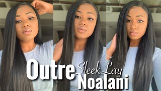 Sleek Flat And Under $40 ! | Outre Sleeklay Part Hd Lace Front Wig Noalani
