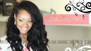 Italian Yaki Natural Hair Extensions: April Lace Wigs Review! | Borderhammer