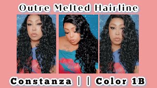 Outre Synthetic Melted Hairline Hd Lace Front Wig - Constanza || Mz. Shunda World.