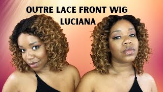 Outre Lace Front Wig Luciana! #Outre