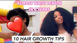 Top 10 Tips For Hair Growth & Length Retention | Triniti Alysse