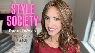 Style Society By Raquel Welch Fiery Copper Rl 31/29 Wig Review! New Style!