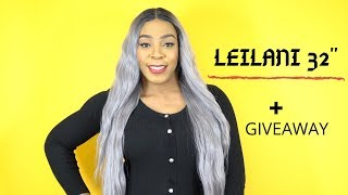 Outre Synthetic I-Part Swiss Lace Front Wig - Leilani 32 +Giveaway --/Wigtypes.Com