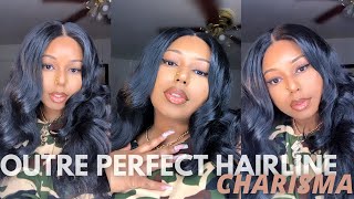Yes Its Synthetic ! Outre Perfect Hairline Lace Front Wig Charisma