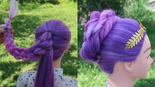 Amazing Hair Transformation - Beautiful Hairstyle For School #4