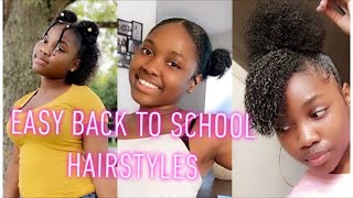 Easy Hairstyles For Back To School ‼️2019-2020