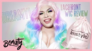 A Unicorn Dream! Imstyle Wigs Pastel Rainbow Lace Front Wig Review | Seanlavoo Beauty
