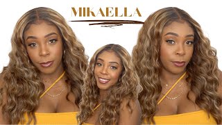 Outre Synthetic Melted Hairline Hd Lace Front Wig - Mikaella --/Wigtypes.Com