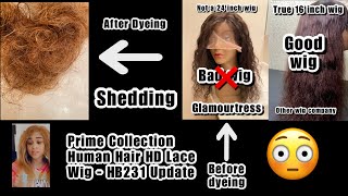 Prime Collection Human Hair Hd Lace Wig - Hb231 @Glamourtress Update Review