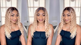 Crimps Are Back In Style!  Outre Lace Front Wig - Lucy
