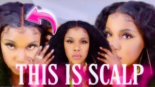 $120 Super Affordable Curly Clear Lace Wig Install | Beginner Friendly Ft.Geetahair