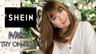 Shein Wigs Try-On+Review/Part 1 With English Subtitles/Cheap Wigs Try-On/Shein Wigs Haul