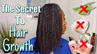 The Secret To Natural Hair Growth | No One Wants To Tell You ‼️‍♀️
