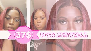 Sythetic Wig Install  |. Outre Melted Hairline Lace Front Wig