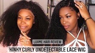 Luvme Hair Kinky Curly Wig Review | Undetectable Lace