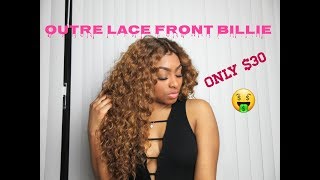 $30 Kinky Curly| Outre Lace Front Wig - Billie |Ft. Ebonyline