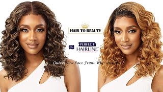 Hair To Beauty New Hair - Outre Perfect Hairline Lace Front Wig! (Mailyn)