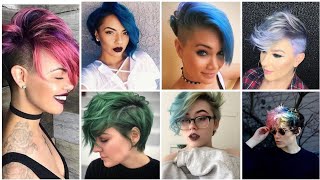 Top 30 #Trending #Shorthair #Longhair With Hair Dye Colours Ideas