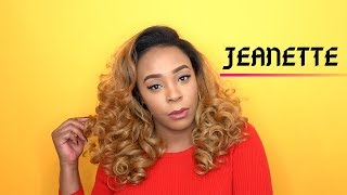 Outre Synthetic Half Wig Quick Weave - Jeanette --/Wigtypes.Com