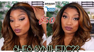 Affordable Synthetic Wig Amazon | Outre Melted Hairline | How To Install A Synthetic Wig |