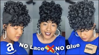 $18 Must Have Amazon Wig Review | Ready To Wear Amazon Headband Wigs (2021) + On The Go Wigs
