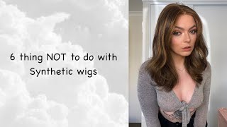 6 Things Not To Do With Your Synthetic Wigs | Chiquel