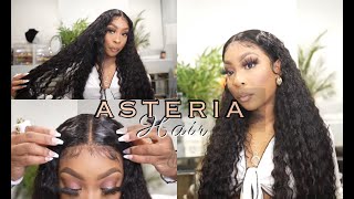 Wow The Best Hd Lace!, And Deep Wave Hair Quality! Wig Install & Review | Asteria Hair