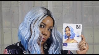 Outre Lace Front Wig Color Bomb Jhalay Ft. Sams Beauty